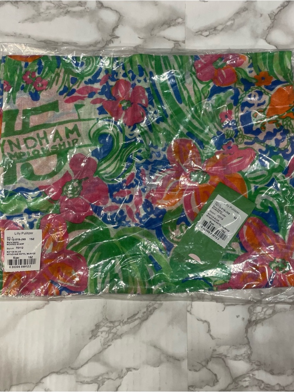 Lilly Pulitzer 75th Wyndham Championship Murfee Scarf